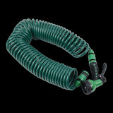 30M Garden Hose Heavy-Duty Coiled Spiral Car Washing Cleaning Water Hose Garden V63-912781