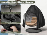 420D Patio Egg Chair Cover with Zipper,Outdoor Hanging Egg Chair Cover,UV V1259-DP01-A-2858