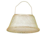 Golden Iron Foldable Portable Basket Small Size for Kitchen Storage 1 Set V1192-AZ-W-27243
