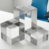 3pcs Acrylic Cube Display Risers for Photography Display V1192-AZ-W-21427