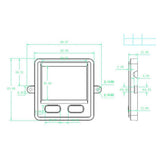 USB 2.0 Touchpad, Portable Trackpad for Desktop and Laptop User, Small Size V1370-AZ4-07996