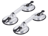 2Pcs Double Handle Suction Cups Plate 100KG Load Capacity Heavy Duty Aluminum Alloy Suction Cups for V1294-YM0901-3114240062311