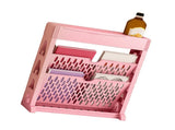 Book Rack Storage Bookshelf Small Storage Bookshelf Bookcase Large Capacity Easy Access for Living V1294-YM0901-3116230016112