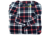 Mens Plus Size Flannelette Pyjamas 100% Cotton PJs Set Top Pants in Red Check - 4XL V563-JSPJ38-90-4XL