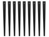Staircase Metal Balusters, 32.28"x1"x0.2" Flat Aluminum Alloy Decorative Banister Spindles, 51 Pack V952-BPKLGZ51G322DLHBFV0