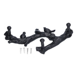 Decorative Hook Black Bird Branch Shape Three Dimensional Wall Mounted Home Decoration V1294-YM0523-3117210199711