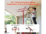 3353mm Drywall Lift, Heavy-Duty 68 kg Sheetrock Hoist with Adjustable Telescoping Arm, Lockable V952-SPSJJHS95FT18ZSYP001V0