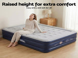 Weisshorn Air Mattress Queen Inflatable Bed 46cm Air bed Cube AMAT-CUB03-46-Q-GYBL