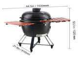 Portable Charcoal Propane Gas Grills with Cover and Cart, Heavy Duty Stainless Steel BBQ V952-TCYXLYC243700Y92IV0