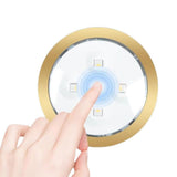 3Pcs Rechargeable LED Picture Lights Dimmable Art Display Lighting - Gold V1263-JX-8160-2