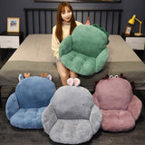 SOGA Purple Crab Shape Cushion Soft Leaning Bedside Pad Sedentary Plushie Pillow Home Decor SCUSHION091