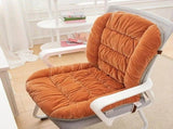 Winter Thick Fleece Seat & Back Cushion Set - 90cm Sofa Office Chair Warmer V1232-BGYD009