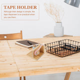Convenient Sticker Dispenser Khaki Professional for Home Easy to Use and Store 2Pcs V1366-AZ2-W-13643