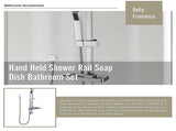 Hand Held Shower Rail Soap Dish Bathroom Set V63-826351