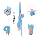 6Pcs 24 Inch Long Arm Monkey Plush Toy Stuffed Animal Monkey Cute Home Decor Birthday Christmas V1294-YM0717-10351898
