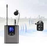UHF Wireless Headset Microphone with Receiver Lavalier Microphone Set Style 2 V1263-JX-7001-1