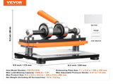 Leather Cutting Machine, 7.1 x 3.9 in Embossing Plate Manual Die Cutter, 0.47 in Pressure Stroke V952-SDSLPGYHJ18XT44PEV0