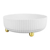 Rotatable Storage Tray Plastic Large Capacity Rotating Organizer Tray Desktop Rotatable Tray for V1294-YM0901-3112230044611