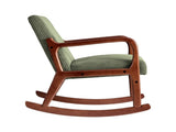 Artiss Rocking Armchair Lounge Chair Corduroy Green UPHO-E-ARM-01-COR-GN