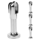 4Pcs Stainless Steel Toilet Partition Support Feet for Public Restroom Hardware Durable Precision V1369-AZ3-W-17100