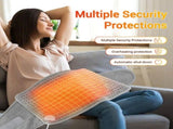 Electric Heating Waist Wrap Belt 9 Heat Levels 4 Timer Auto Off, Soft Plush Thermal Heating Pad for V1265-JK-28