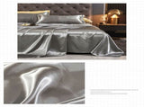 Queen Sheet Only, Soft Silky Smooth Satin Cooling Sheets, Easy-Fit Deep Pocket, Soft Microfiber V1192-AZ-W-22031