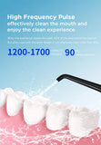 Black Advanced Portable Water Flosser - Rechargeable Oral Irrigator, IPX7 Waterproof, 4 Cleaning V888-ELOSUNG27408