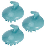 3Pcs Scalp Massage Brush Adult Universal Hairdressing Shampoo Wash Hair Combblue V1294-YM0901-3112200128811