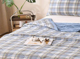 AYktou Reversible Patchworks Queen Size, 78.74x59.05in Lightweight Plaid Bedspreads Coverlets V1189-WXFWAL-20260326-03116