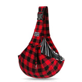 Dog Carrier, Reversible Puppy Carrier Purse with Storage Pocket, Adjustable Hand-Free Dog V1192-AZ-W-3094
