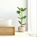 SOGA 4X 175cm Tropical Monstera Palm Artificial Plant Tree, Real Touch Technology, with UV APLANTFHG17510X4