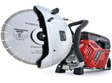 BAUMR-AG 350mm Professional Concrete Demolition Saw 74cc 2-Stroke, Wet and Dry Demo Cutting, 14" V219-SAWCONBMP8CA