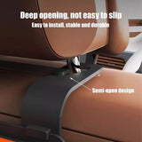3-in-1 Car Backseat Organizer, Car Back Seat Organizer with Tissue Box and Storage Hook, V1366-AZ2-W-11451