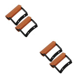 Beechwood Pot Handle Replacement Comfortable Grip Heatresistant 2Pcs V1369-AZ3-W-17378