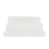 3 Tiers Bar Bottle Rack Clear Acrylic Display Risers Liquor Bottle Stand for Cupcake Collectibles V1294-YM0901-3117240279611