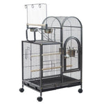 YES4PETS Large Bird Budgie Cage Parrot Aviary Carrier With Wheel V278-TT07