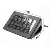 Studio Controller Keyboard Stream Controller Customizable Deck with 15 Shortcut Keys for Multi V985-STUDIOCONTROLLER