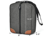 Insulated Wine Tote Bag With Stainless Wine Glasses. For Boating Travel. Wine Cooler Bag For Beach. V1192-AZ-W-0208