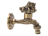 Water Faucet Copper Tap G1/2 Female Thread Home Decoration for Sink Basin Bathroom Kylin and Dragon V1294-YM0717-3112220066711