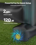 VEVOR 14 ft Inflatable Movie Screen 16:9 600D Movie Projection with Portable Bag V952-XCQSTYPMZJS1HUC89001V3