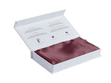 SILK PILLOW CASE TWIN PACK - SIZE 51X76CM - Malaga Wine ABM-10002253