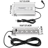 Mist Maker 10 Head Ultrasonic Mist Fogger with Waterproof Power Supply Ultrasonic Fogger Humidifier V952-CSBWHQ10TFS000001V3