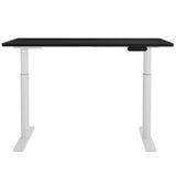 Artiss Standing Desk Motorised Electric Dual Motor 140CM Black HASD-B-M10-WHDF-BKDB-140