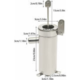 Hand Pump Manual Water Pump Stainless Steel Groundwater Up to 10m Depth V1188-TR101-11619-1