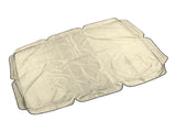 Outdoor Swing Canopy Waterproof Porch Top Cover Replacement UV Proof for Patio Yard Chair Beige V1294-YM0718-3111220247513