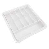 Silverware Drawer Organizer Multifunctional Anti Slip Plastic Expandable Cutlery Tray with 6 to 9 V1294-YM0901-3118250200611