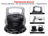 Powertrain Adjustable Kettlebell 20kg 7 in 1 Weight Selection Set Quick One Hand Adjustment Sec AKB-XDB-20