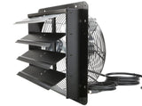 Shutter Exhaust Fan, 406 mm /16inch with Temperature Humidity Controller, EC-motor, 1747 CFM, V952-BYCSPQSDJEC16PFKWV3