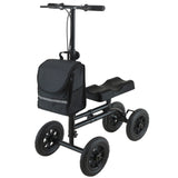 Orthonica Foldable Steel Mobility Knee Scooter Walker FRW-MAS-06L-BK