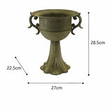 Urn On Petal Stand 28cm V637-19703URN